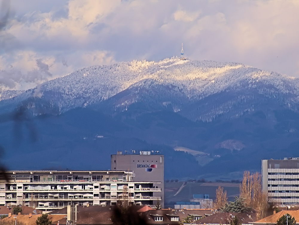 Der Hochblauen aufgenommen am 17.März 2013