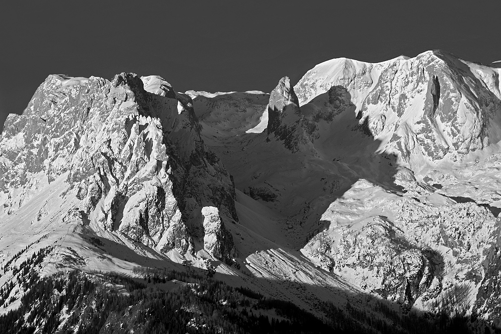 Der Hochkönig in s/w