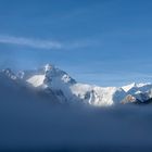 Der Hochnebel gibt die Sicht frei..