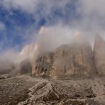 Der Hochnebel wurde immer weniger.