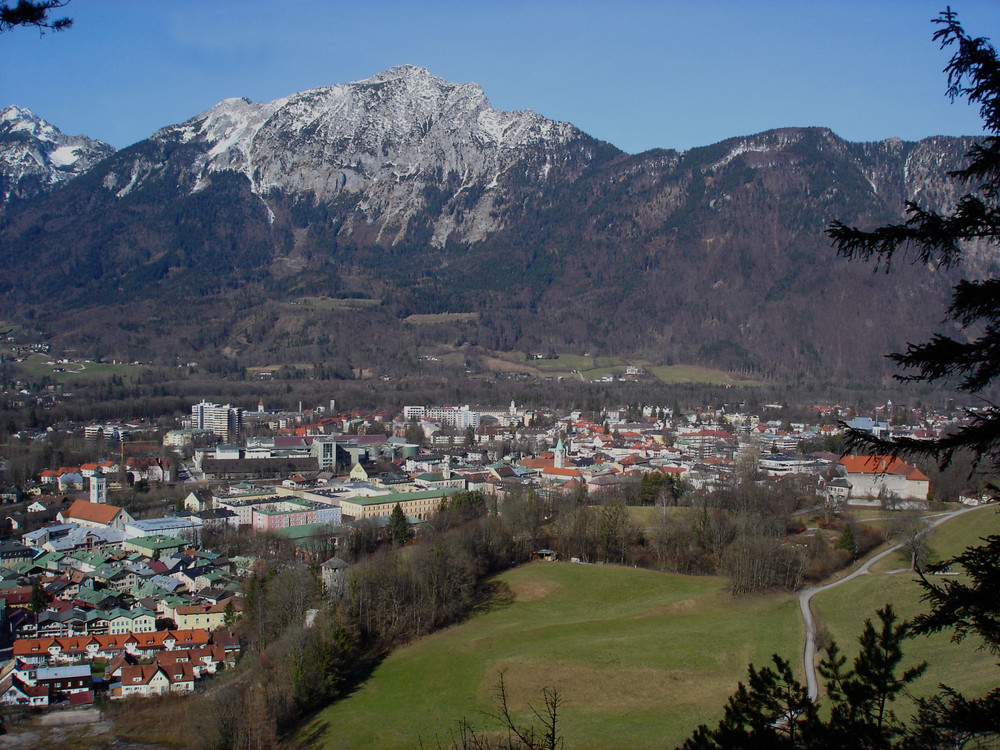 Der Hochstaufen über Bad Reichenhall Foto & Bild deutschland, europe