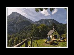 Der Hochstaufen von der Steiner-Alm