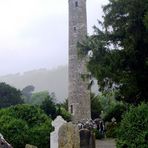 Der höchste und besterhaltenste Roundtower Irlands steht in Glendalough