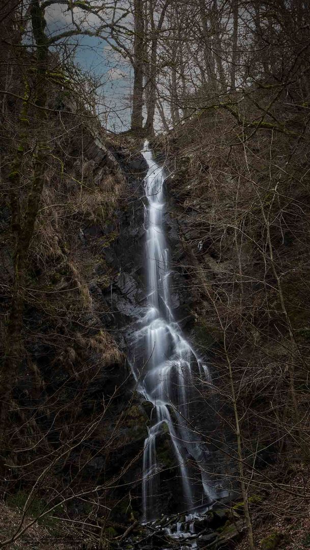 Der höchste Wasserfall in Nordrhein-Westfalen 