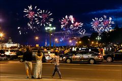 Der Höhepunkt der Weißen Nächte in St. Petersburg