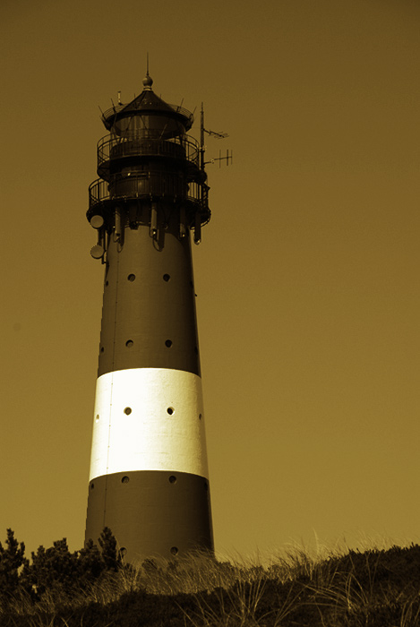 Der Hörnumer Leuchtturm