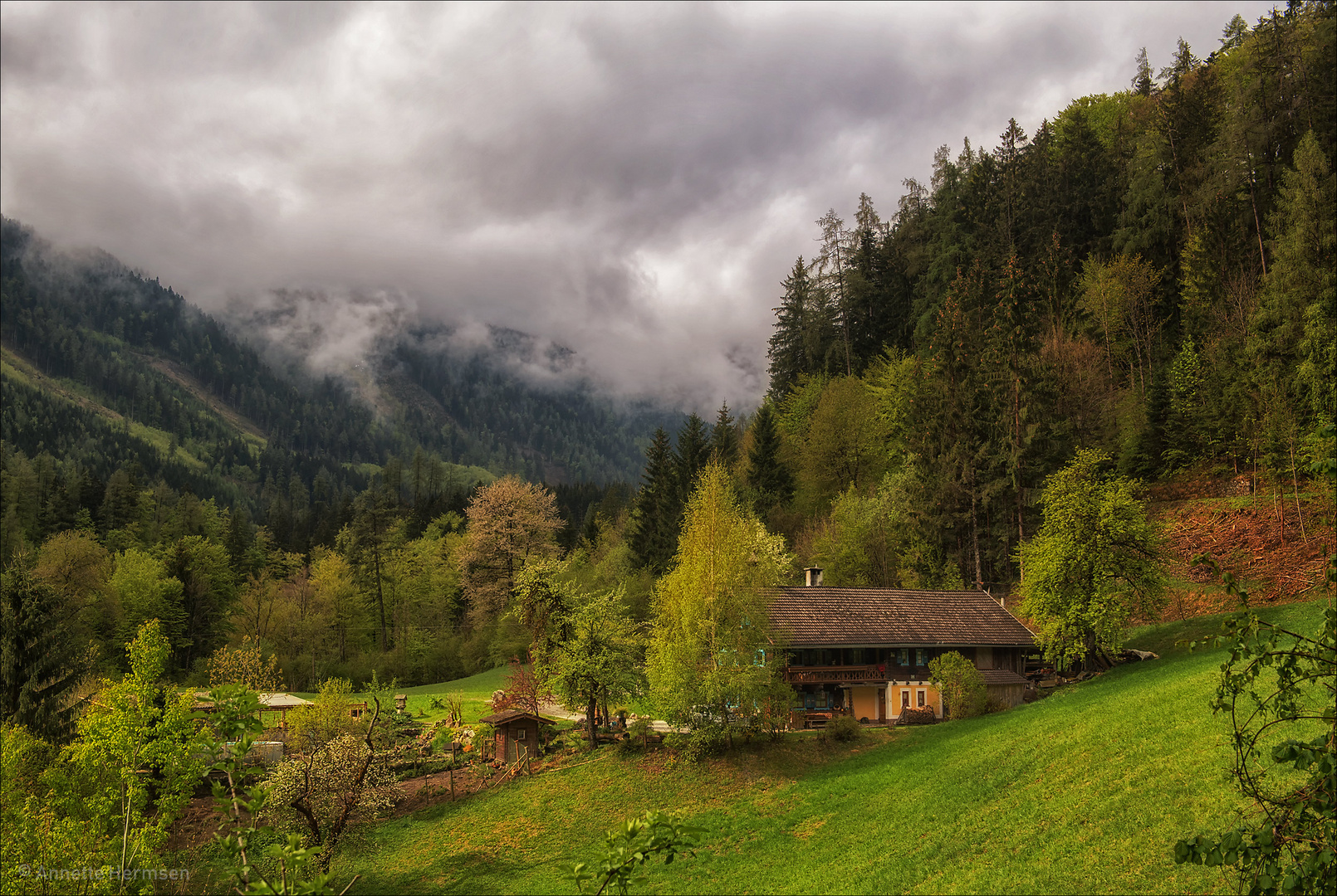 Der Hof in den Bergen