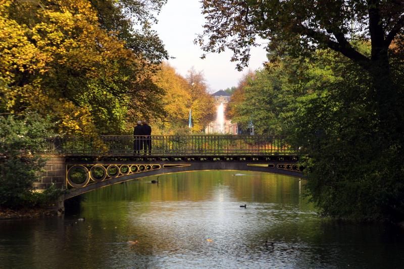 Der Hofgarten in Düsseldorf