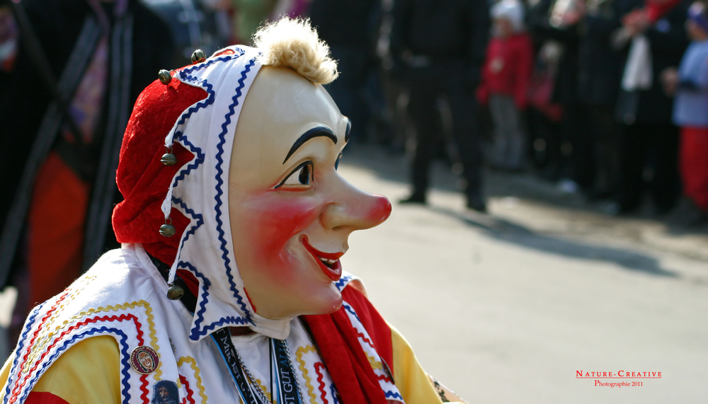 "Der Hofnarr beim Narrensprung in Sonthofen"