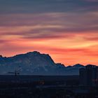 Der hohe Berg hinter München...