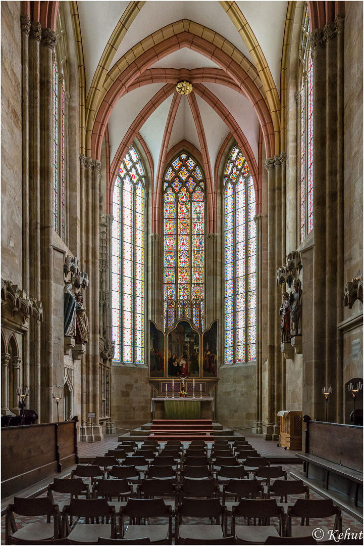 Der Hohe Chor im Dom zu Meißen