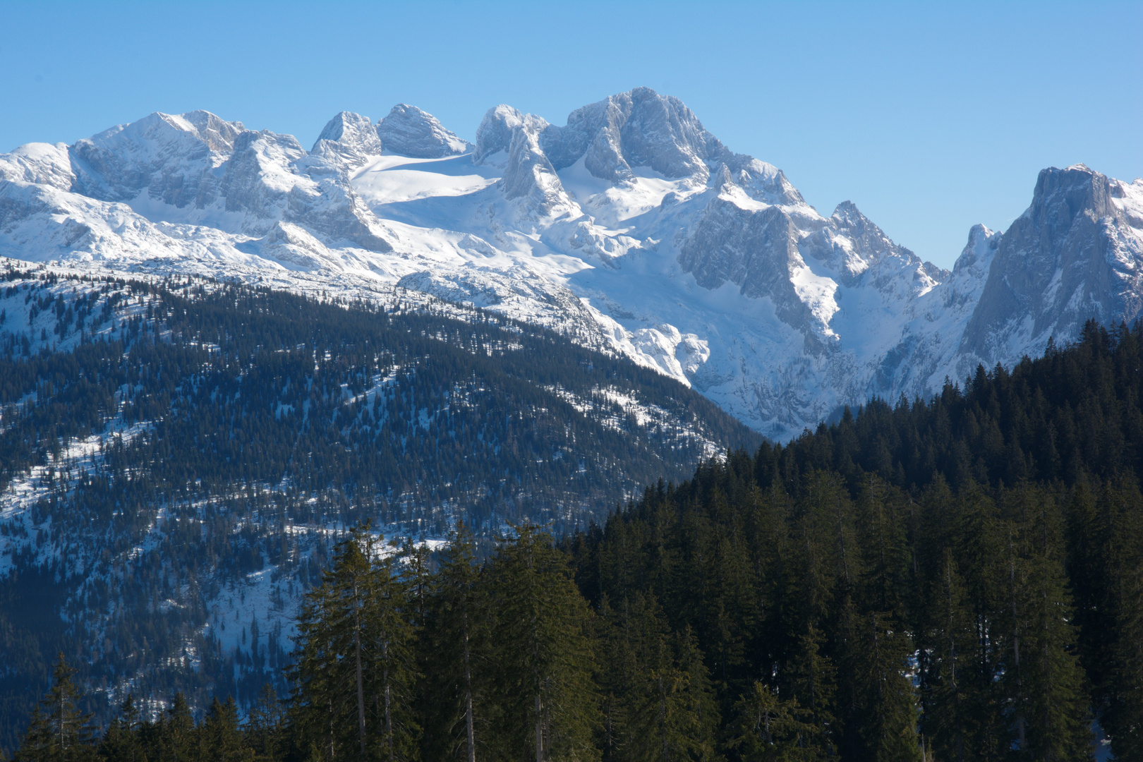 Der Hohe Dachstein...