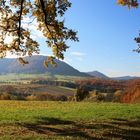 der hohe neuffen im herbst