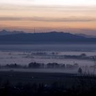 Der Hohe Peißenberg über Nebel!