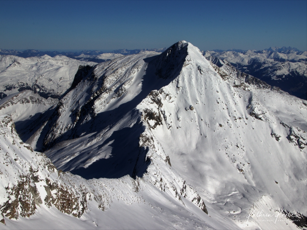 Der Hohe Riffler, 3.231 Meter, in den Zillertaler Alpen