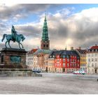 Der Hojbroplads bei Schmuddelwetter