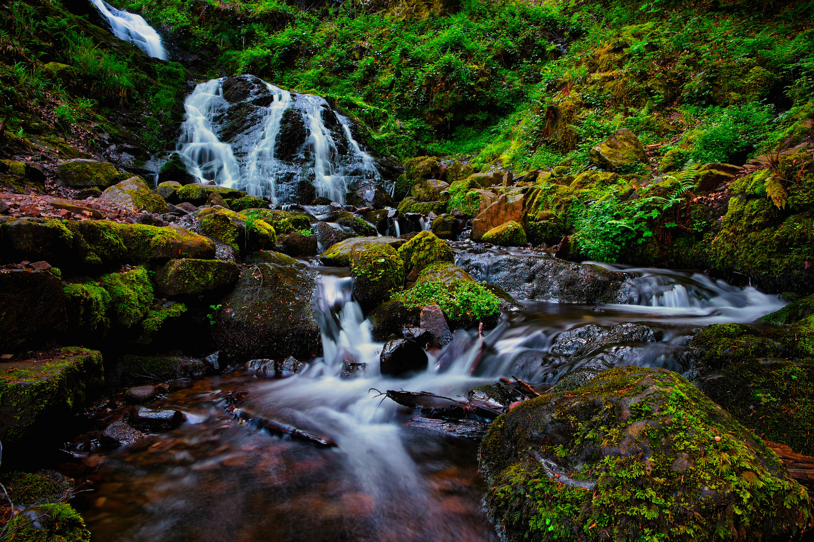 Der Holchenwasserfall 