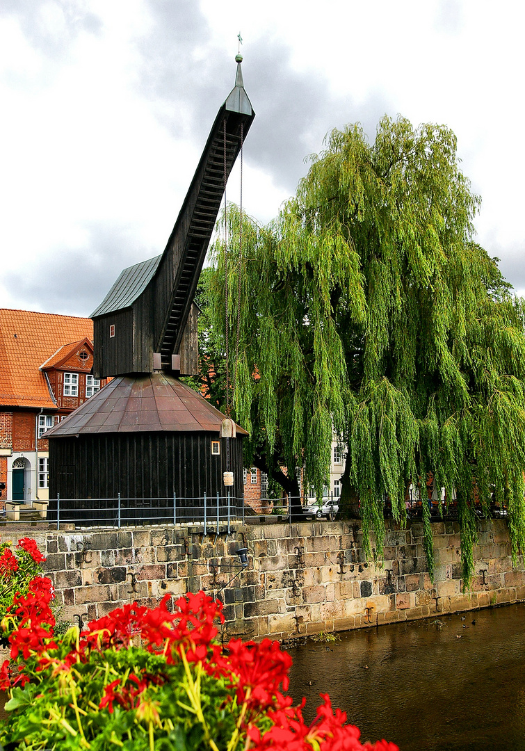 Der Holzkran in Lüneburg