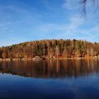 der Holzöstersee, einen Tag nach Weihnachten 2015