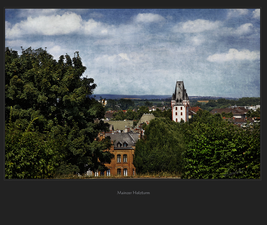 Der Holzturm in Mainz