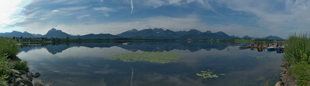 der hopfensee am morgen