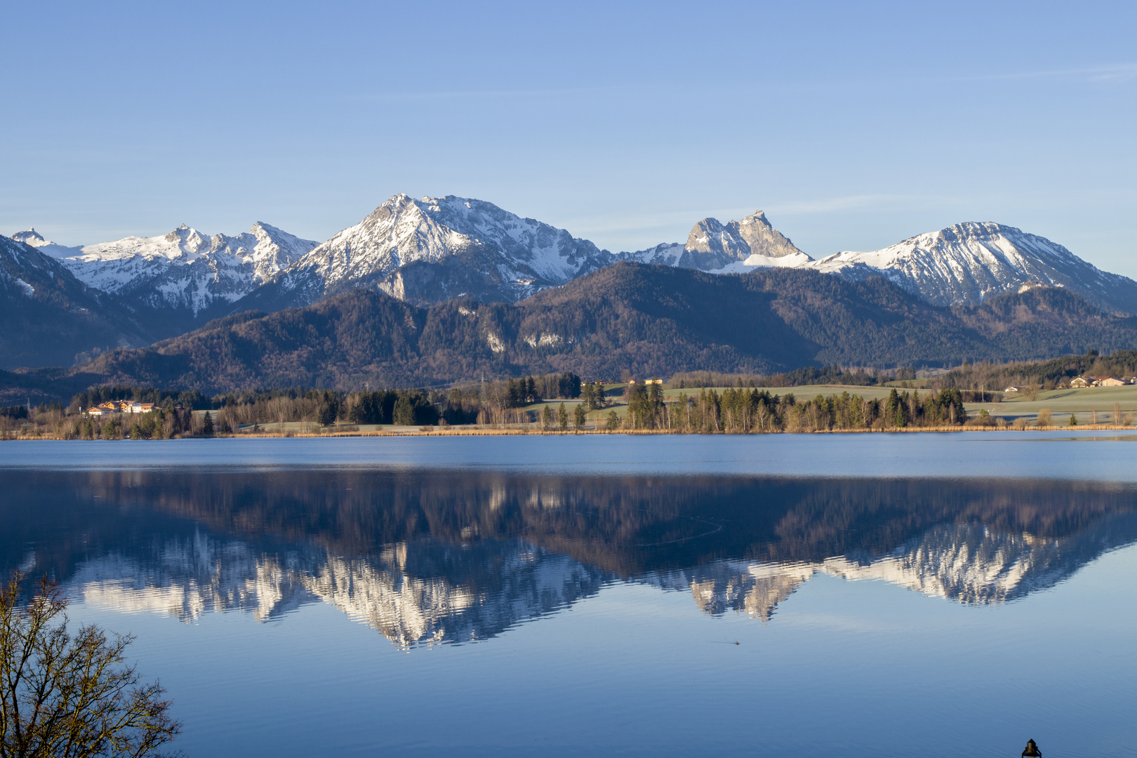 Der Hopfensee im März 2020