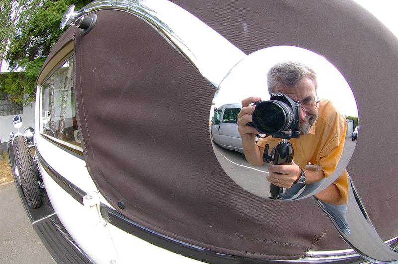 ...der Horch, die Pentax und ich...