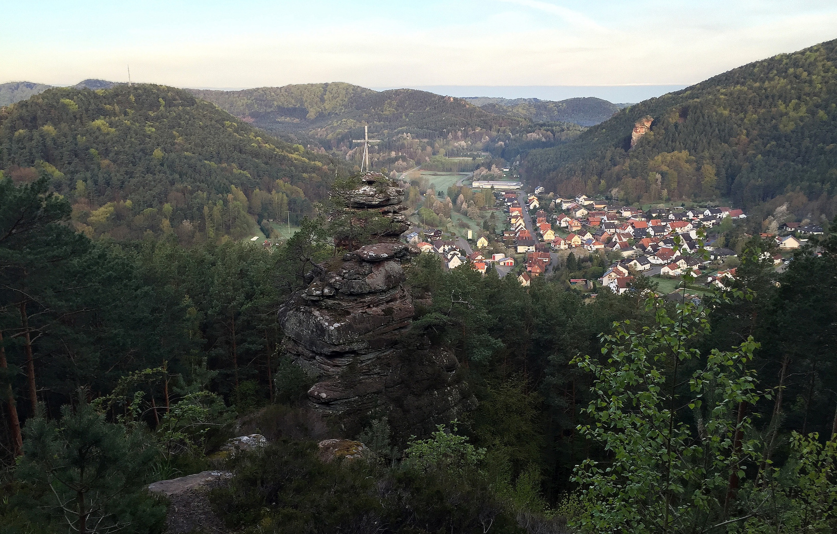 Der Hornstein von oben