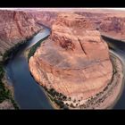 Der Horseshoe Bend in Page , Arizona