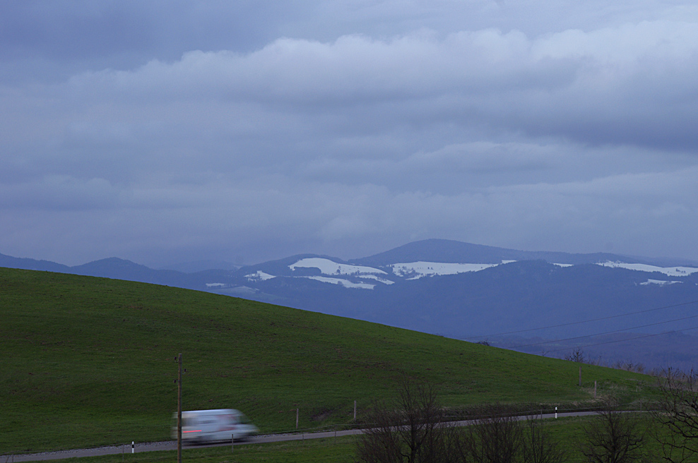 der Hotzenwald liegt schon wieder im Schnee