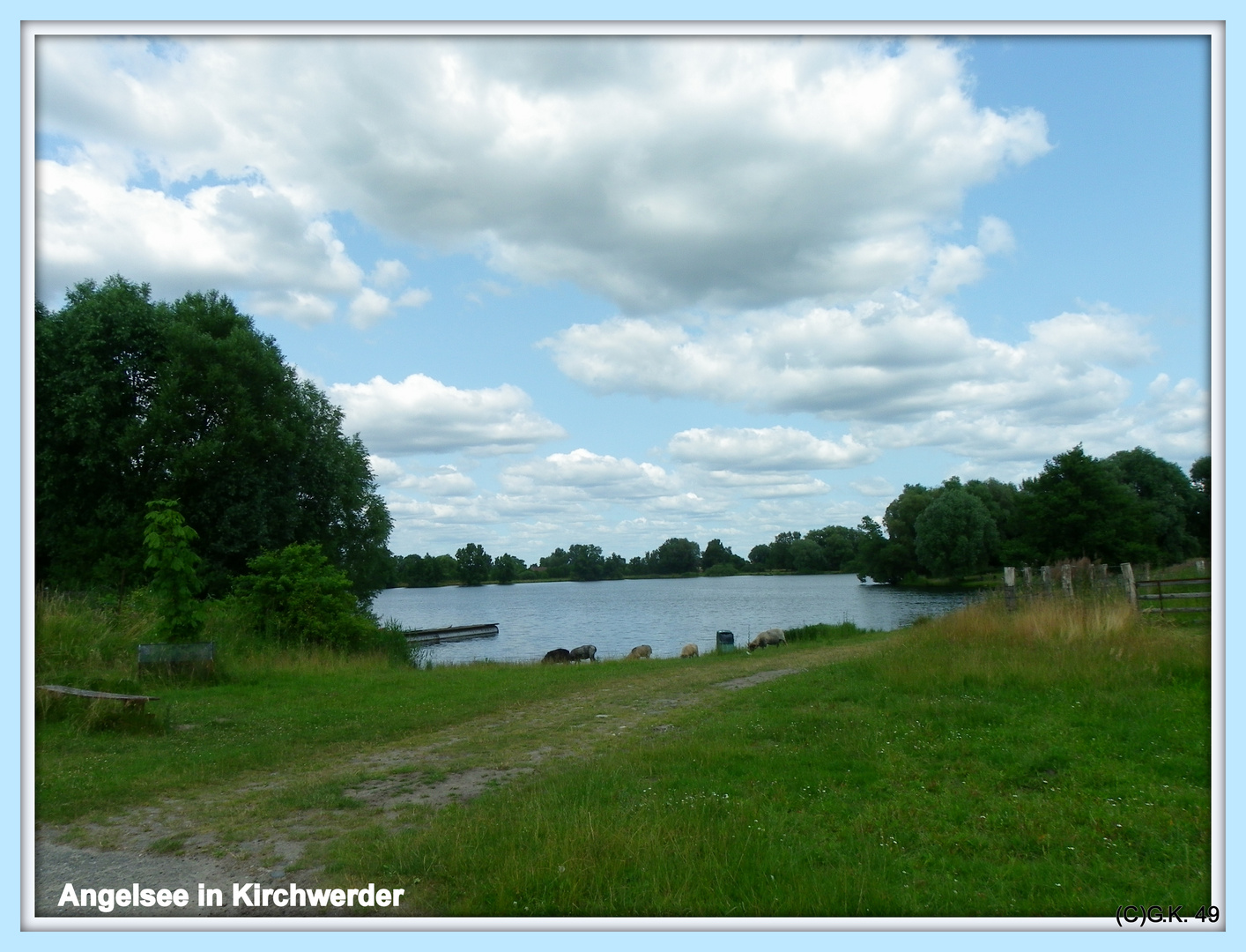 Der Hower Angelsee in Kirchwerder !