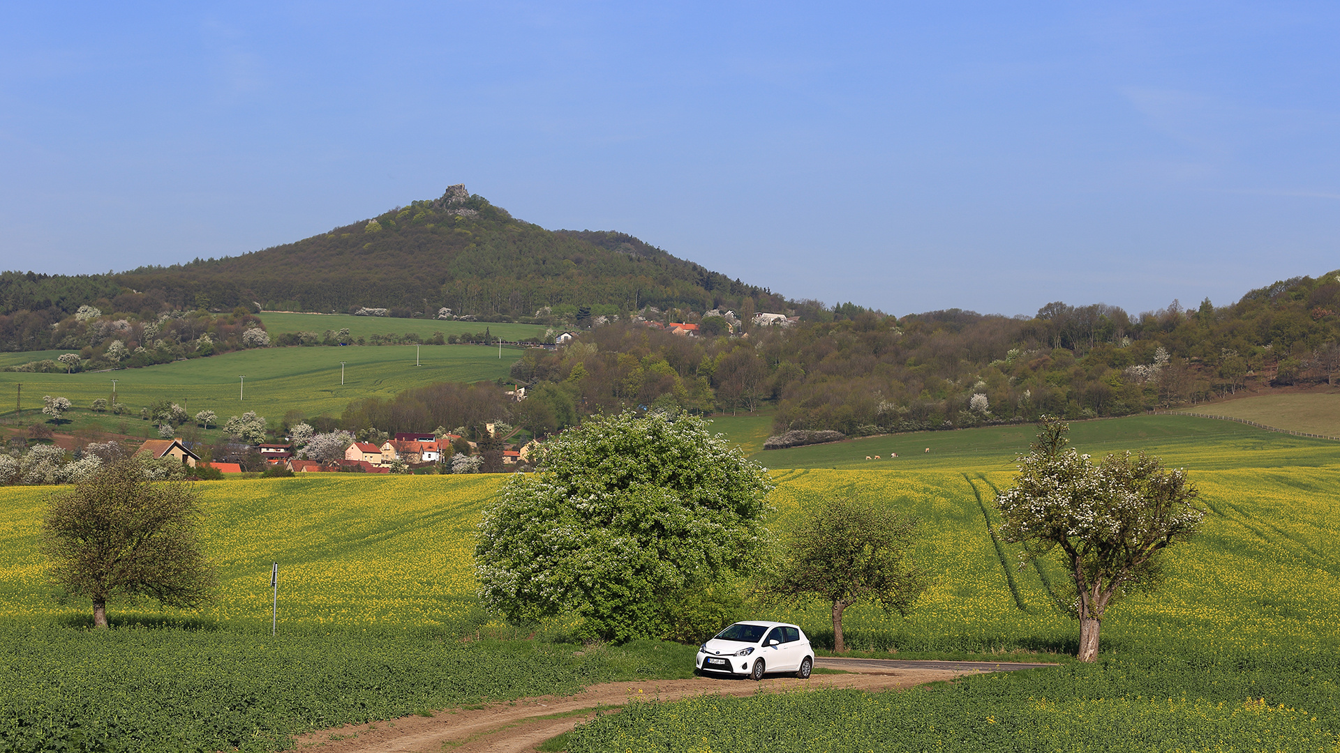 Der Hradek  war gestern mein erster Gipfel in Böhmen...