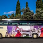 Der hübsche Bus in Lissabon