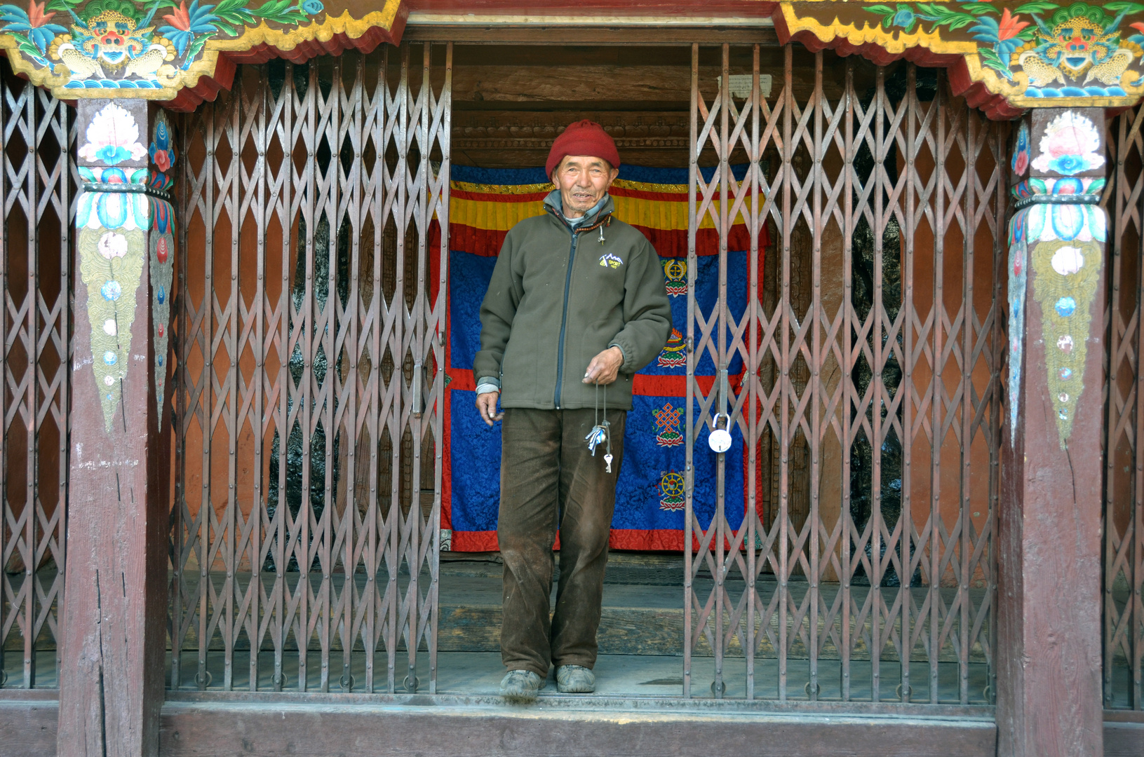 Der Hüter des Klosters von Khumjung