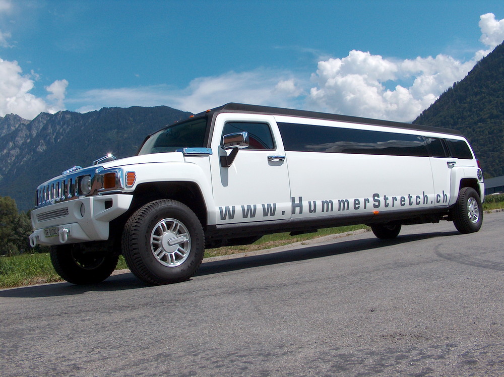 Der Hummer in langer Limo Version