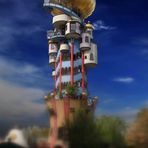 Der Hundertwasserturm in Abensberg