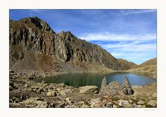 der Hundstalsee mit Apollotempel