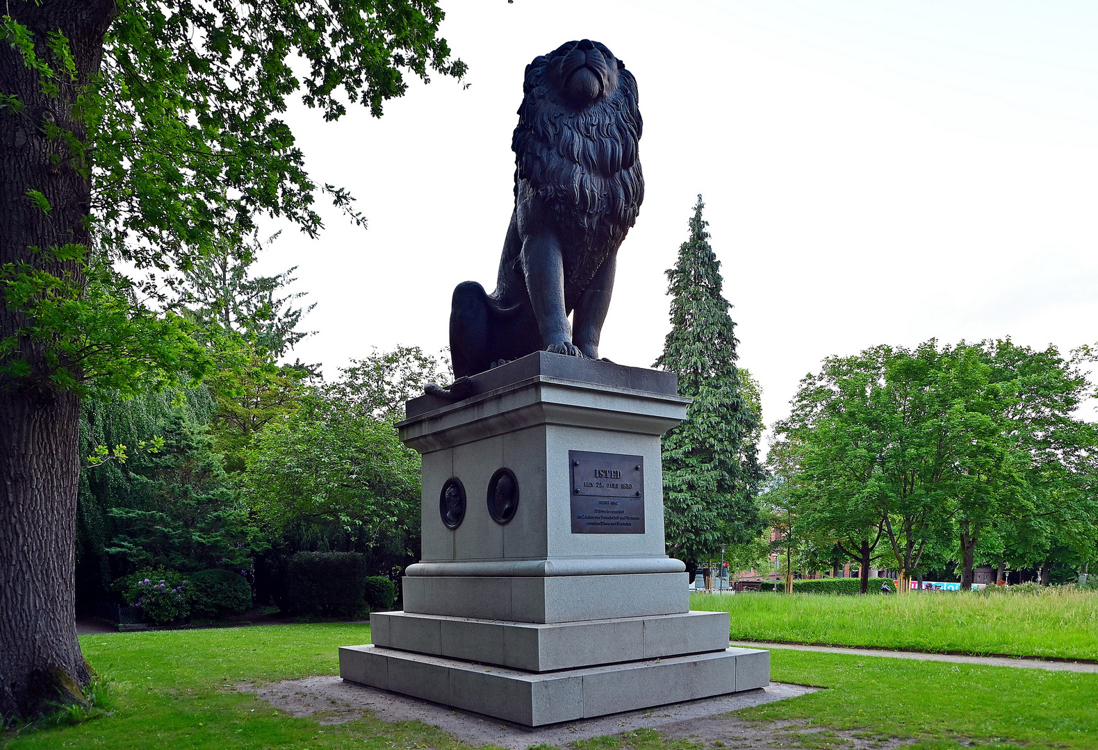 Der Idstedt Löwe in Flensburg