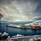 Der idylische Hafen in Nyksund auf den Lofoten