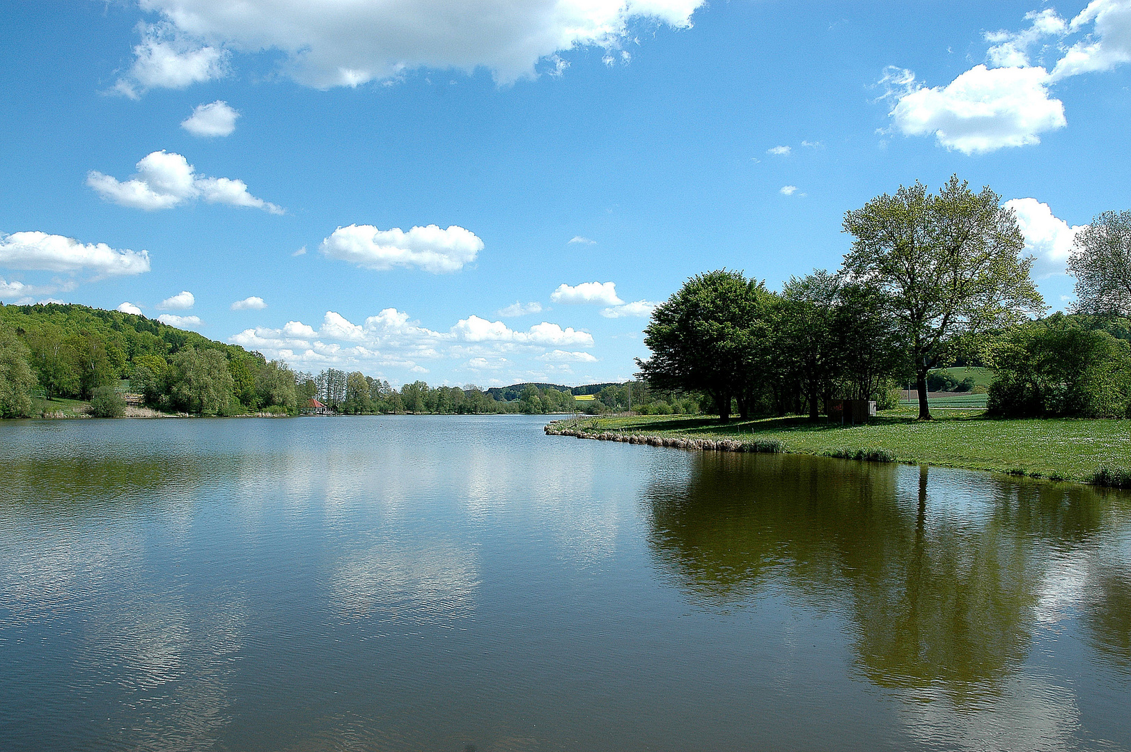 Der idyllische Rothsee in Zusmarshausen  .....   siehe auch unten !