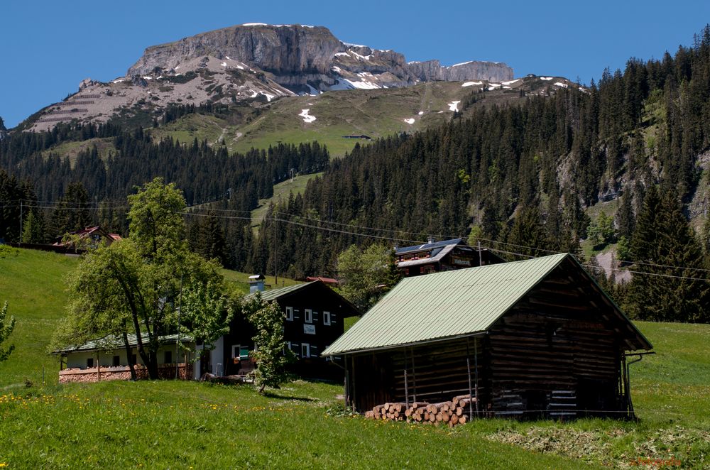 Der Ifen im Kleinwalsertal.....