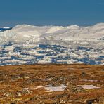 Der Ilulissat Eisfjord in Grönland