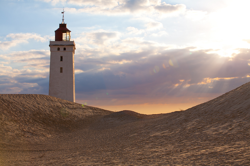 Der im Sand versunkene Leuchtturm Rubjerg Knude