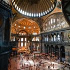 Der immense Innenraum der Hagia Sophia