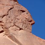 Der Indianerkopf im Felsen