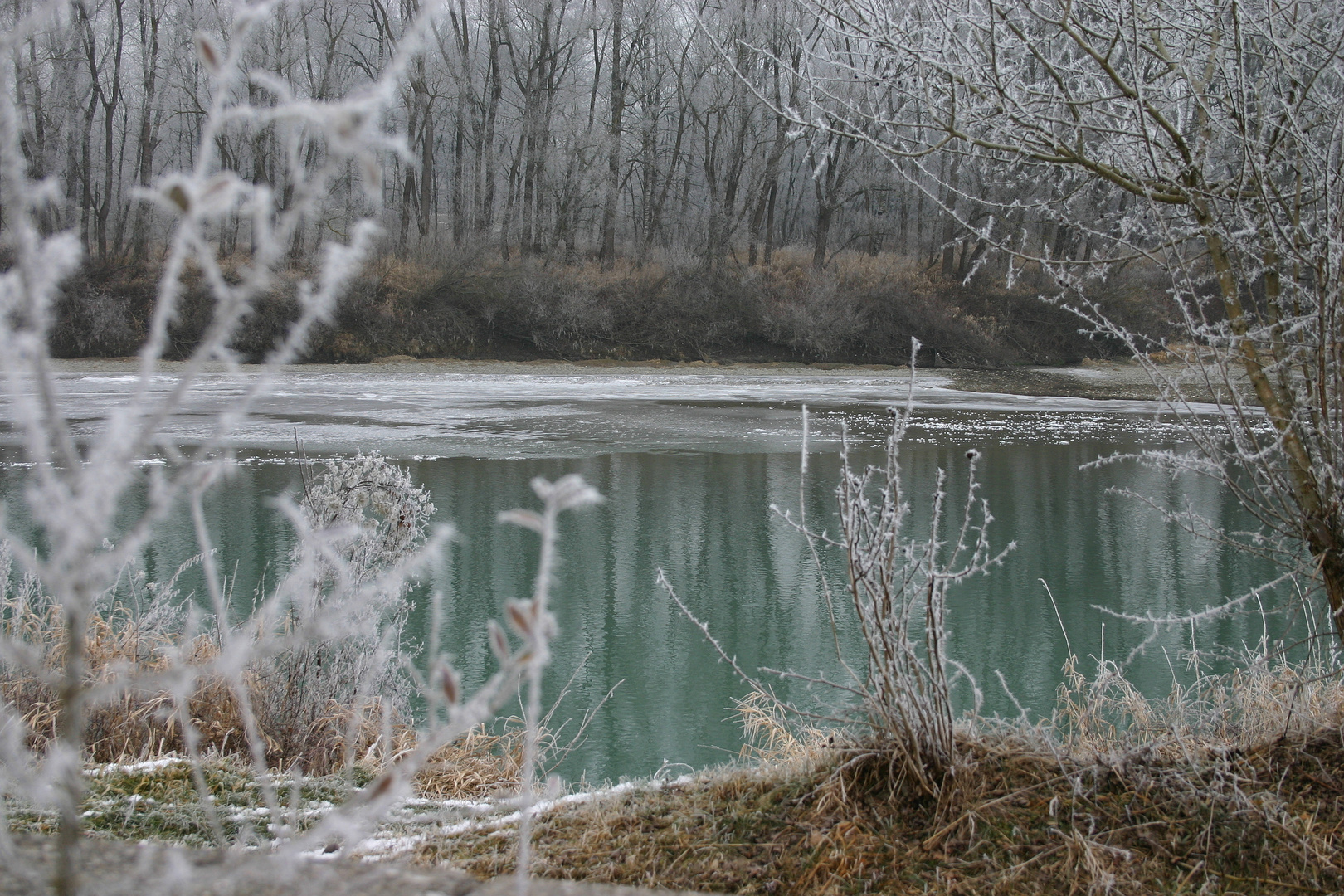 Der Inn im Winter