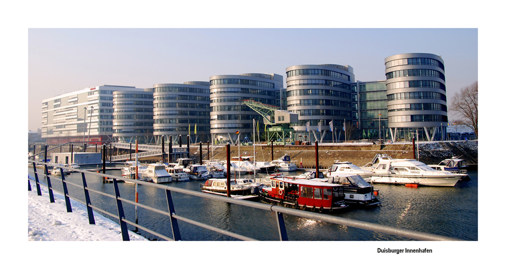 Der Innenhafen im Winter