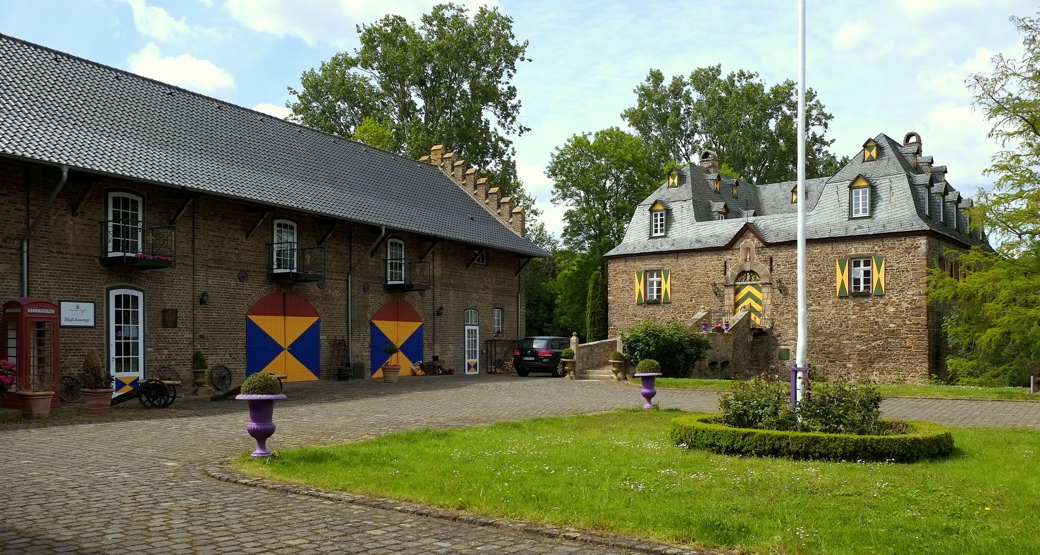 der Innenhof