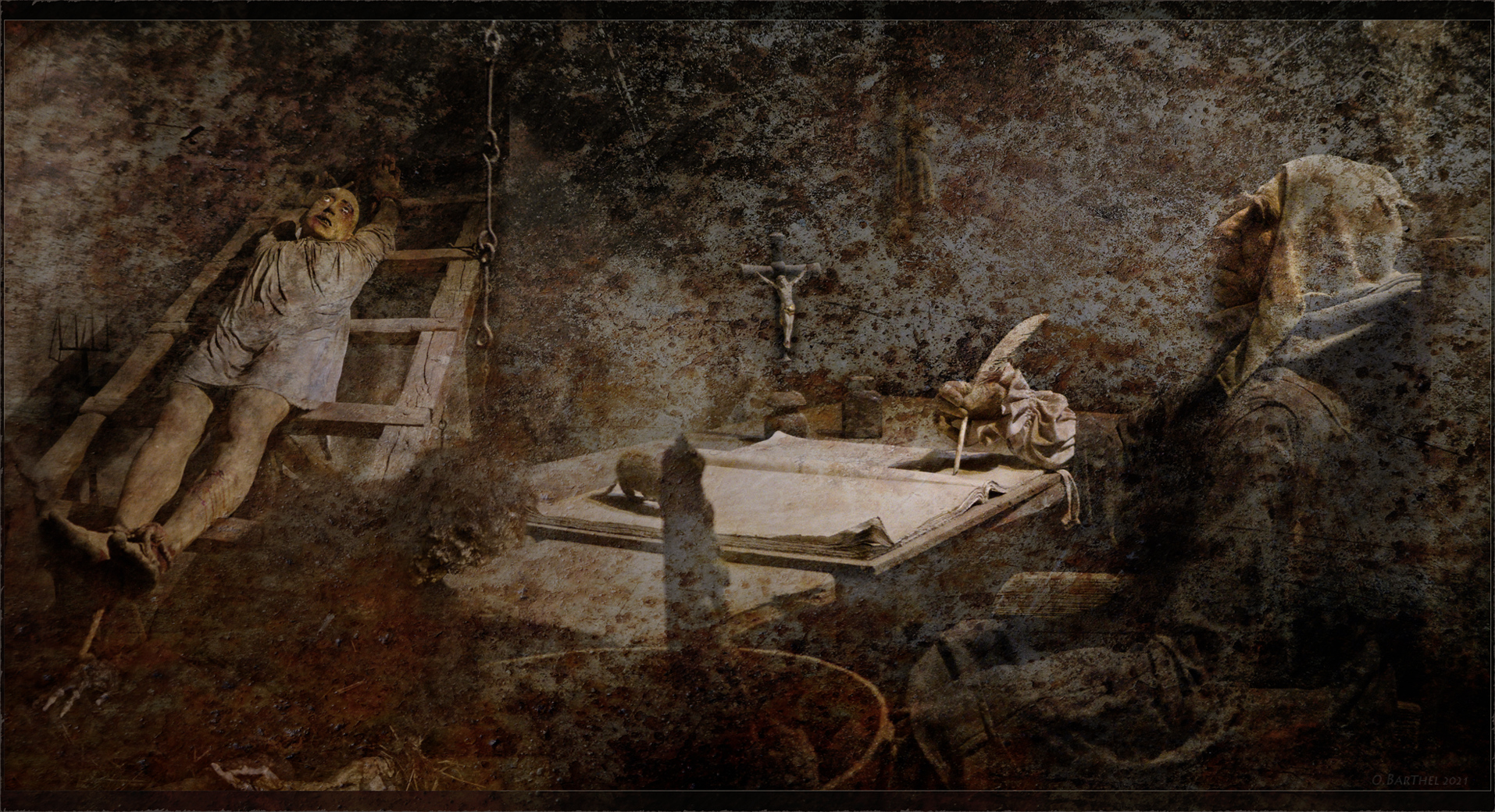 Der Inquisitor Foto & Bild fotomontage, composing , composings