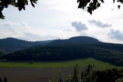 Der Inselsberg im Gegenlicht